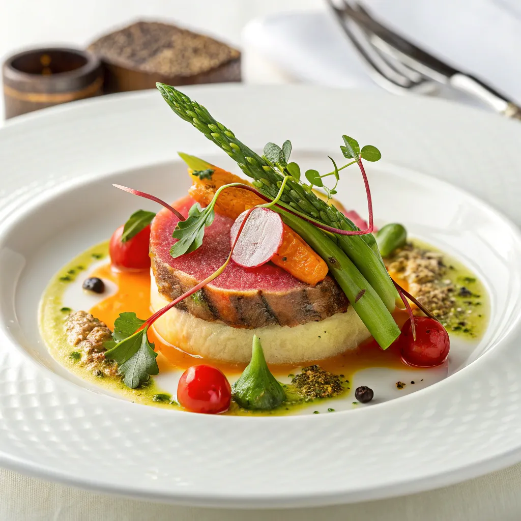 Elegant French Dish