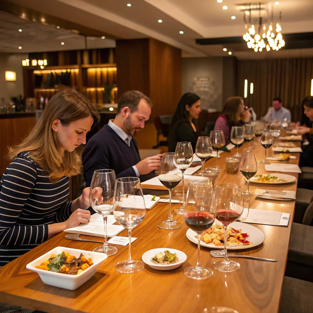 Image of a Wine Pairing Class